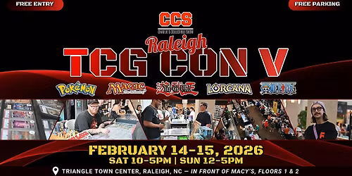Raleigh TCG Con V