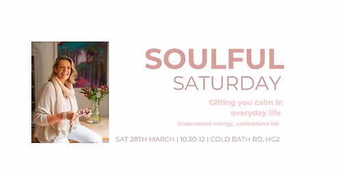 Soulful Saturday:  Gifting you calm in everyday life