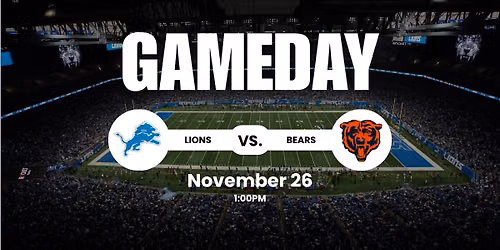 Lions vs. Bears