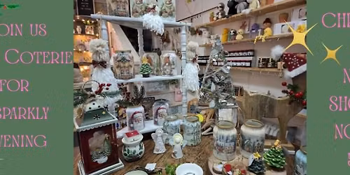 Christmas late night shopping