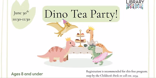 Dino Tea Party