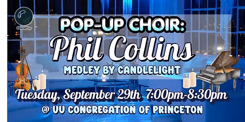 Pop-Up Choir: Phil Collins Medley by Candlelight