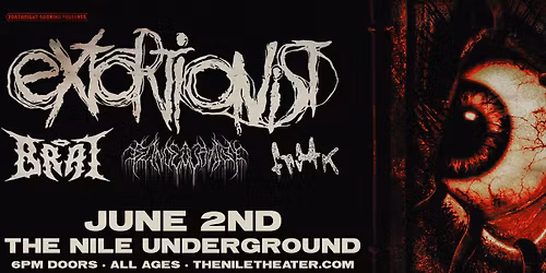 EXTORTIONIST at The Nile Underground