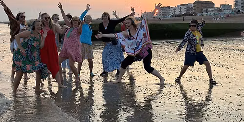 7.30pm Sunset Groove dance class on the sands - In front of Babble Bar, Hove