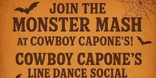 Cowboy Capone\u2019s Halloween Costume Contest + Line Dancing