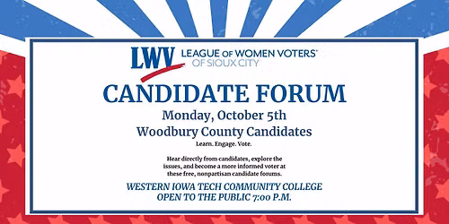 Woodbury County Candidate Forum