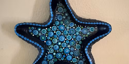 Dotted Starfish Trinket Tray