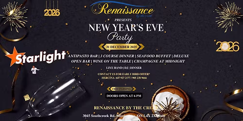 New Years Eve Dinner & Dance