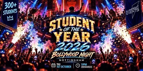 STUDENT OF THE YEAR 2026 - BOLLYWOOD \u00d7 DESI