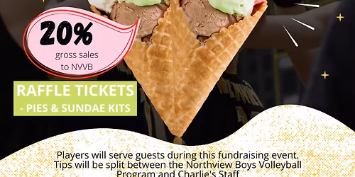 Charlie's Ice Cream Fundraiser