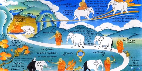 Cours de m\u00e9ditation sur le calme mental