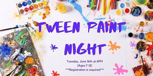 Tween Paint Night