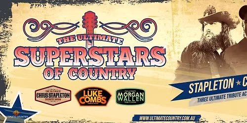 The Ultimate Superstars of Country Tribute - Penrith