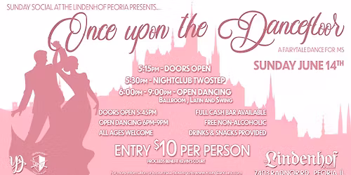 Once upon a Dance Floor Dance for Kevin's Court for MS