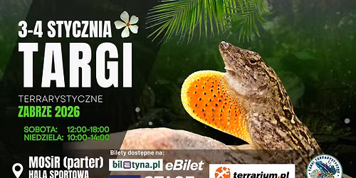 EXOTICARIUM - ZABRZE 3-4 STYCZNIA