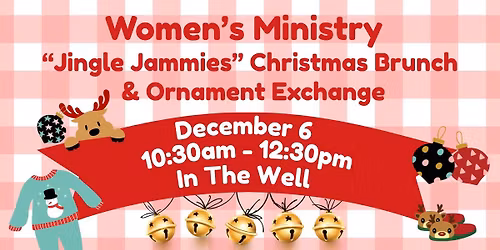 Women\u2019s Ministry Jingle Jammies Christmas Brunch