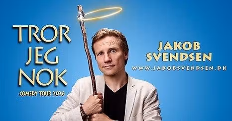 JAKOB SVENDESN COMEDY TOUR 2026