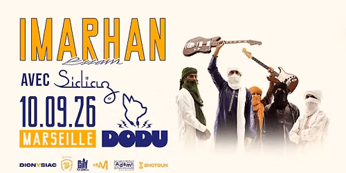 IMARHAN en concert au Dodu avec SIDIAZ (Marseille, 13)