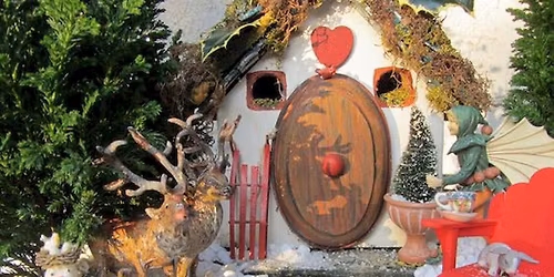 Snowflake Valley and Magical & Miniature Christmas Worldof FAIRY GARDENS!