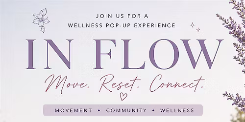 In Flow: Wellness pop up event