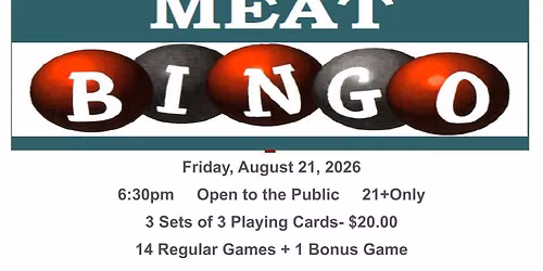 Meat Bingo at Post 10