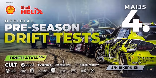 WARM UP- MAIN PRE SEASON DRIFT TESTS 2026- DRIFTA TRENI\u0145\u0160