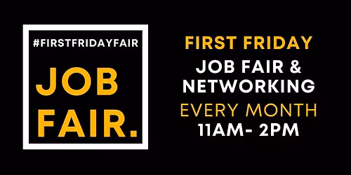 FirstFridayFair Monthly Job Fair #Virtual #Detroit