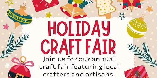 Holiday Craft Fair: 