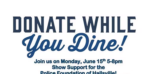 Donate While You Dine! at Culver's