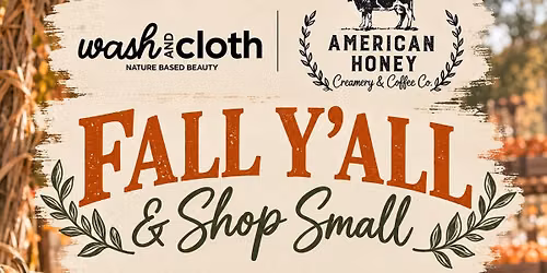 Fall Y\u2019all & Shop Small Market