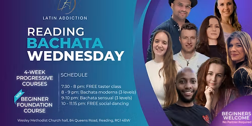 \u2b50\ufe0f READING BACHATA WEDNESDAYS \u2b50\ufe0f 