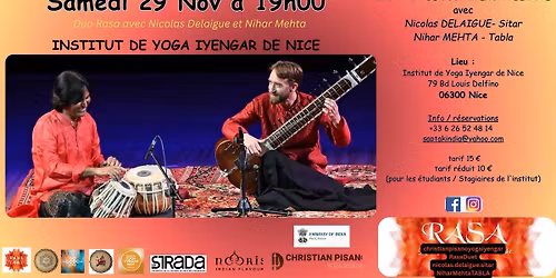 Concert duo Rasa \u00e0 Nice