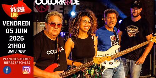 ColorKode (pop\/rock\/soul) - La Vache Rouge LIVE
