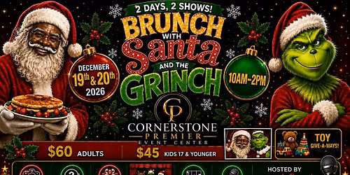 BRUNCH WITH SANTA & THE GRINCH