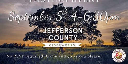 Jefferson County Ciderworks Come & Go Event