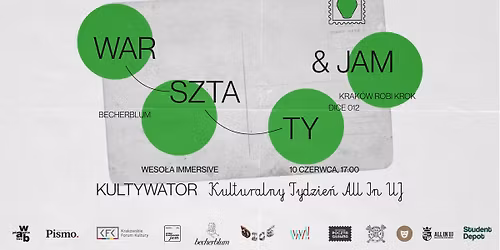 Wyrwane z Podw\u00f3rka. Warsztaty + Jam \/\/ KULTYWATOR x Becherblum x Dice 012 x Krak\u00f3w Robi Krok