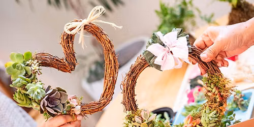 Succulent Wreath Making: A Fun and Creative Workshop