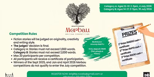  Merbau Writing Competition by Brigitte Rozario