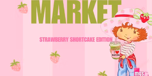 HOUSTON MATCHA MARKET: strawberry shortcake edition\ud83c\udf53