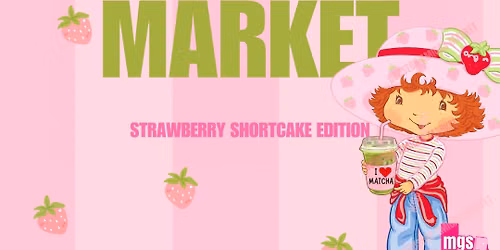 HOUSTON MATCHA MARKET: strawberry shortcake edition\ud83c\udf53
