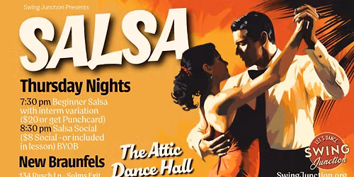 \ud83d\udc83 New Salsa Night - Lesson & Dance Thursdays! 