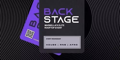 Backstage Wednesdays at Pangea Club Marbella