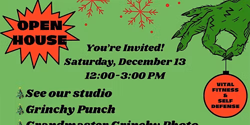 Grinchy Punch & Photos\u2014 OPEN HOUSE
