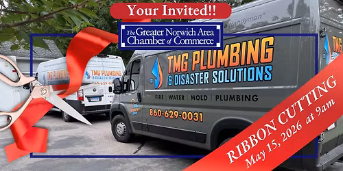 Ribbon Cutting: TMG Plumbing and Disaster Solutions