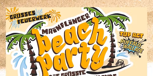 Beach Party am Mainflinger See