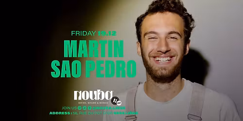 NOUBA X MARTIN SAO PEDRO 19.12.25