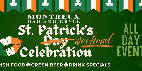 St Patricks Day Celebration at Montreux Bar and Grill
