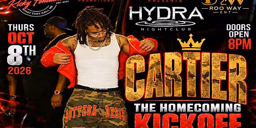 Cartier Live: The Homecoming Kickoff