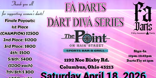 Dart Diva Series 2026 Tournament ( ALL CRICKET) 