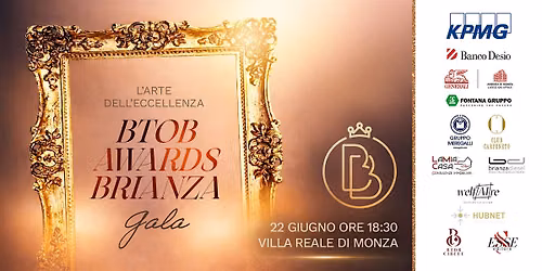 BTOB AWARDS BRIANZA